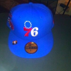 New Era Blue and Gray Cap